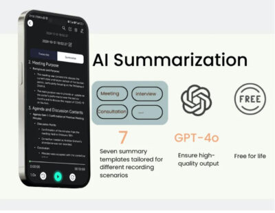 Audio-Rekorder samt automatischer KI-Transkription in Textformat – Bild 7